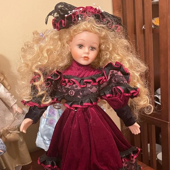 Accents Vintage Gothic Style Porcelain Doll Poshmark